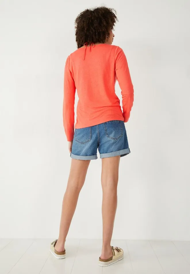 Hush Tops and Tshirts Women Joceline Linen Strappy Top Orange Hush Tops and Tshirts Women Joceline Linen Strappy Top Orange