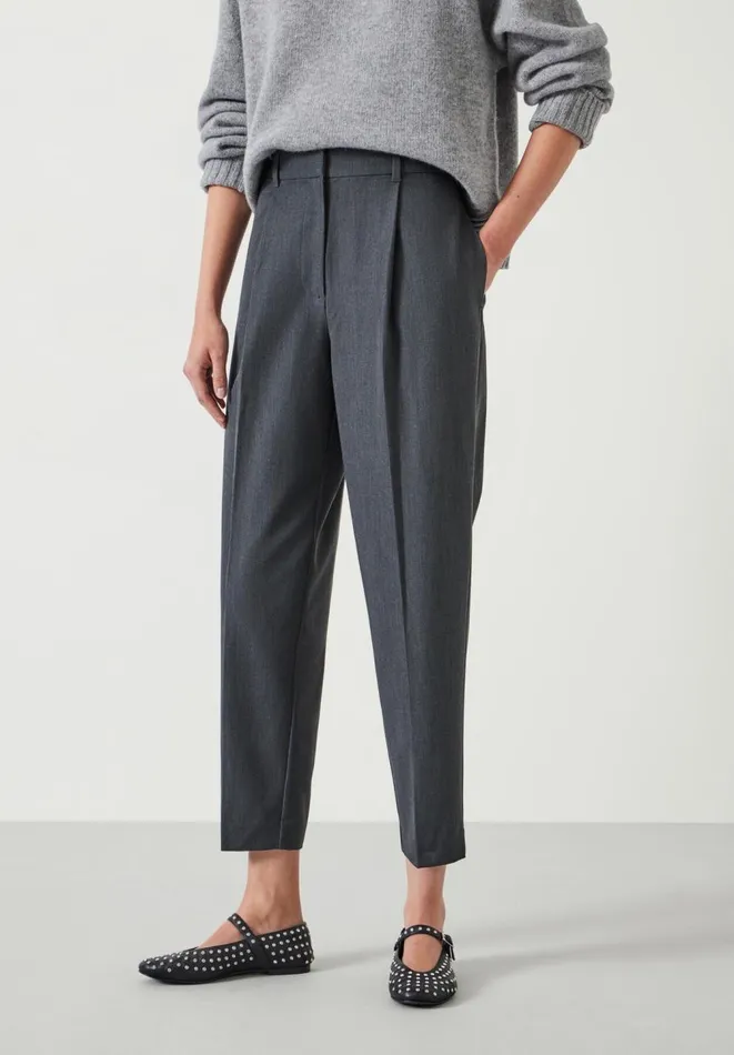 Hush Trousers Women Ginny Tapered Leg Trousers Dark Grey Hush Trousers Women Ginny Tapered Leg Trousers Dark Grey