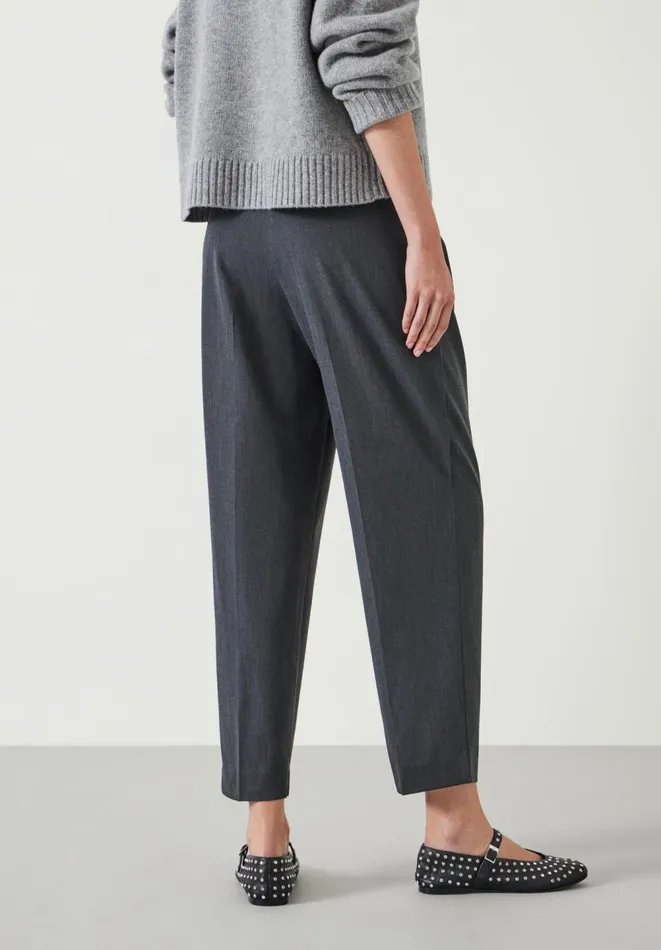 Hush Trousers Women Ginny Tapered Leg Trousers Dark Grey Hush Trousers Women Ginny Tapered Leg Trousers Dark Grey