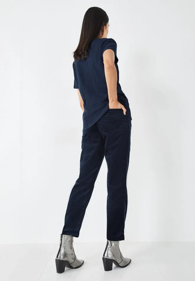 Hush Trousers Women Lenny Cord Trousers Midnight Navy