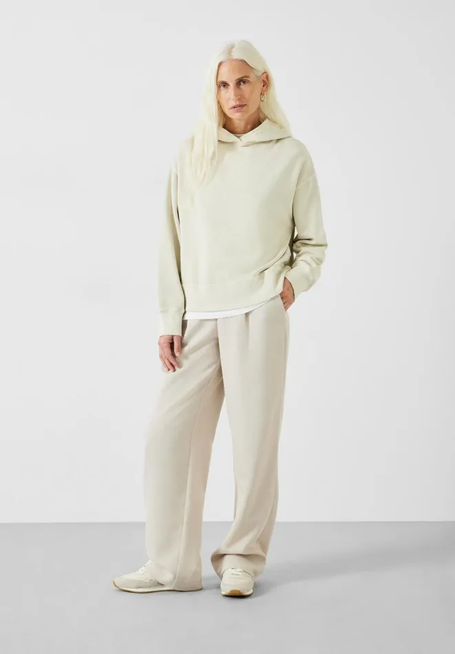 Hush Trousers Women Tabitha Twill Trousers Ecru