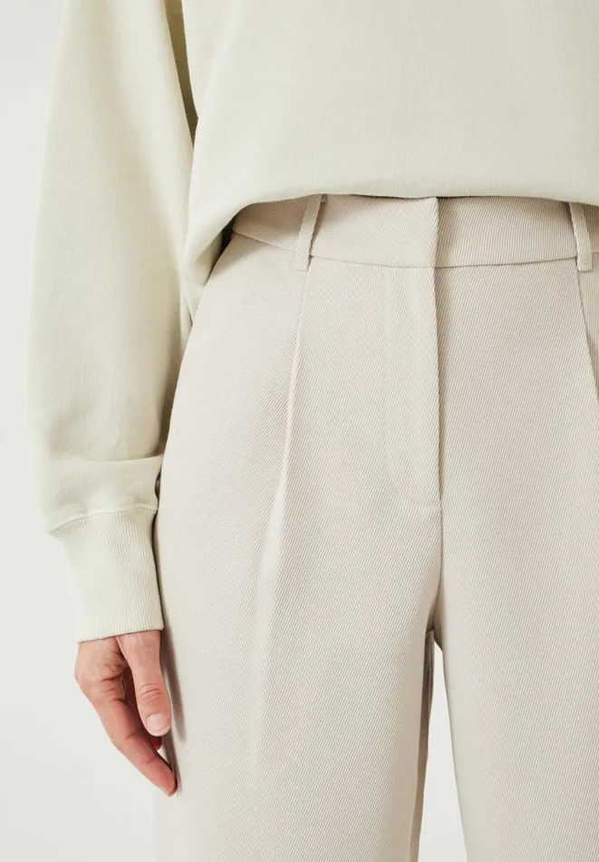 Hush Trousers Women Tabitha Twill Trousers Ecru Hush Trousers Women Tabitha Twill Trousers Ecru