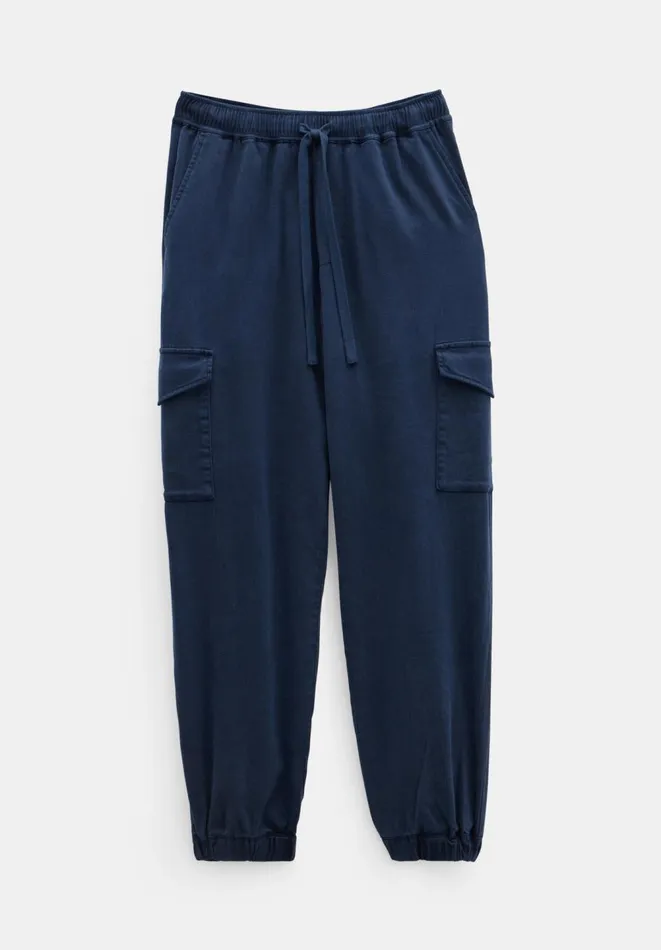 Hush Trousers Women Washed Cargo Trousers Midnight Navy Hush Trousers Women Washed Cargo Trousers Midnight Navy
