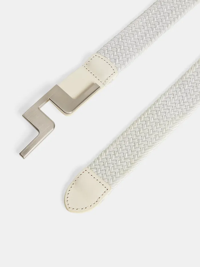 JLindeberg Belts Men Berry Braided Belt