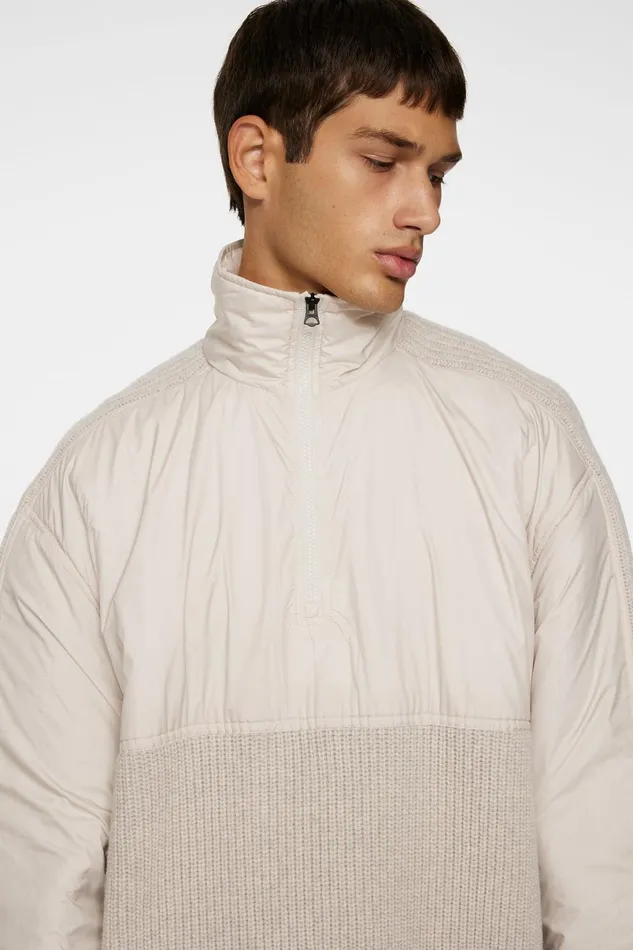 JLindeberg Knitwear Men Cole Hybrid Knit Quarter Zip