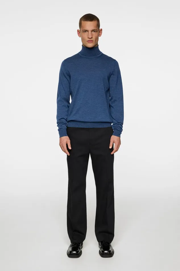 JLindeberg Knitwear Men Kaden Merino Turtle Neck