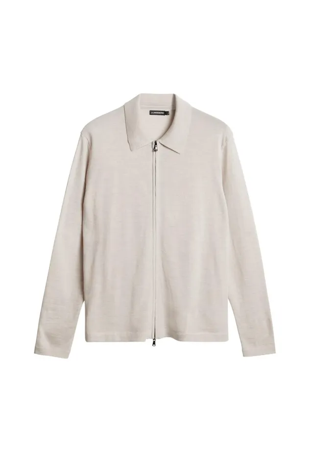 JLindeberg Knitwear Men Kaleb Merino Zip Cardigan