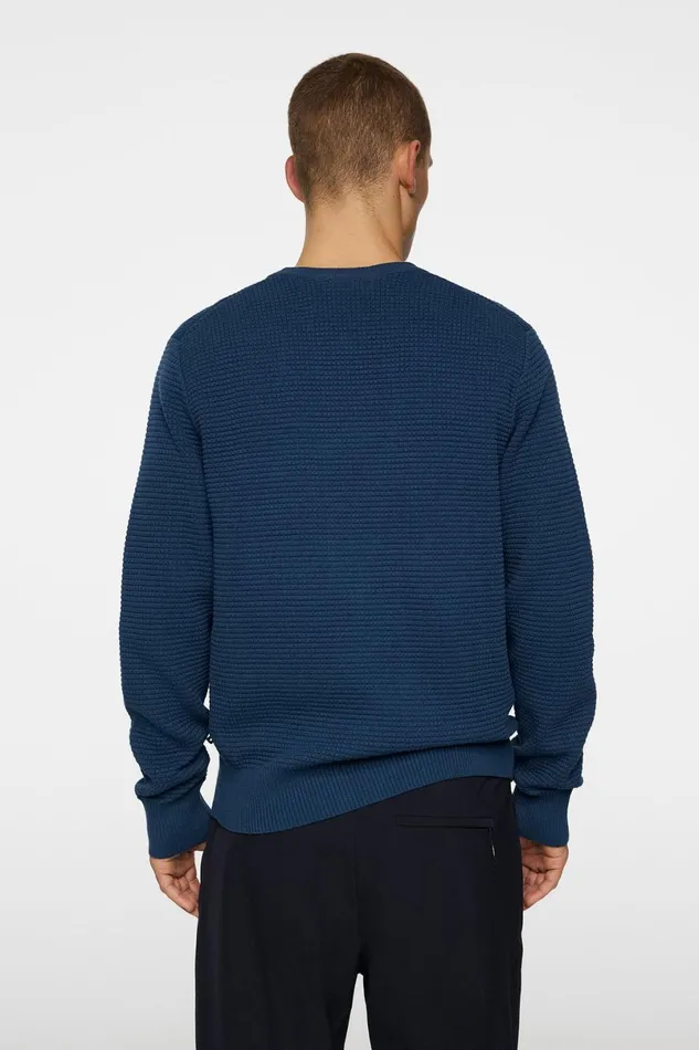 JLindeberg Knitwear Men Oliver Structured Sweater