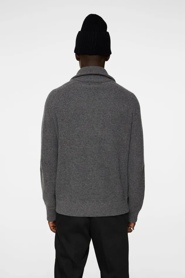 JLindeberg Knitwear Men Wilmer Quarter Zip Knit