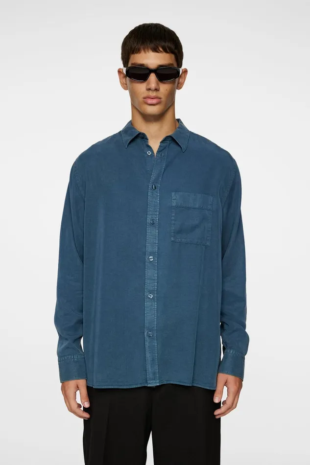 JLindeberg Shirts Men Reg Comfort Tencel Gw Shirt