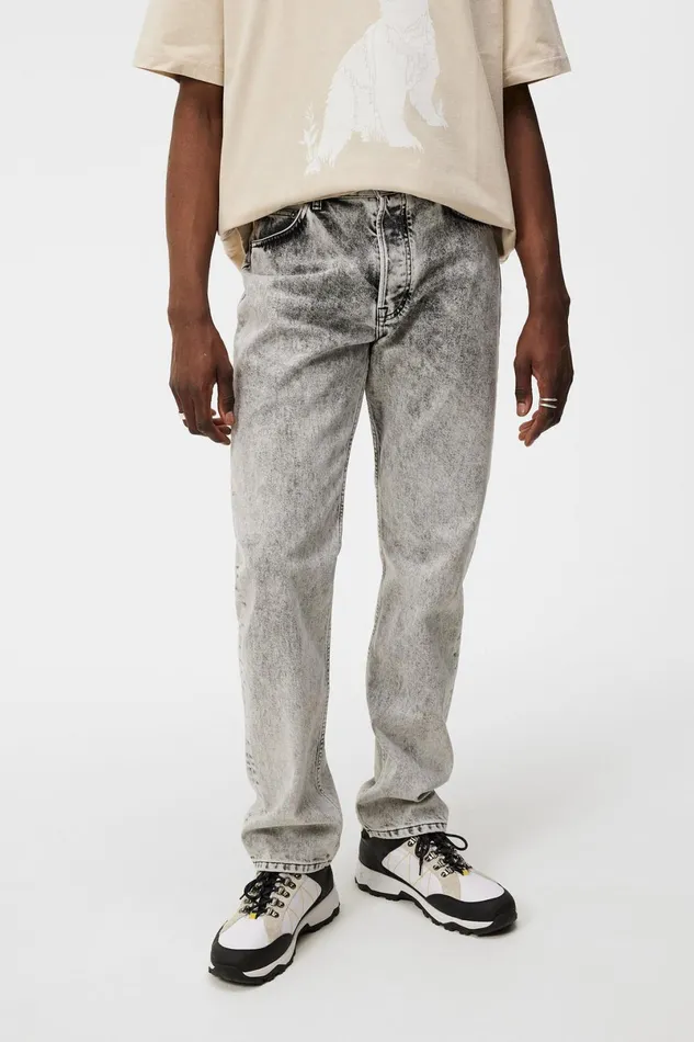 JLindeberg Underwear Men Johnny Whiteout Wash Jeans