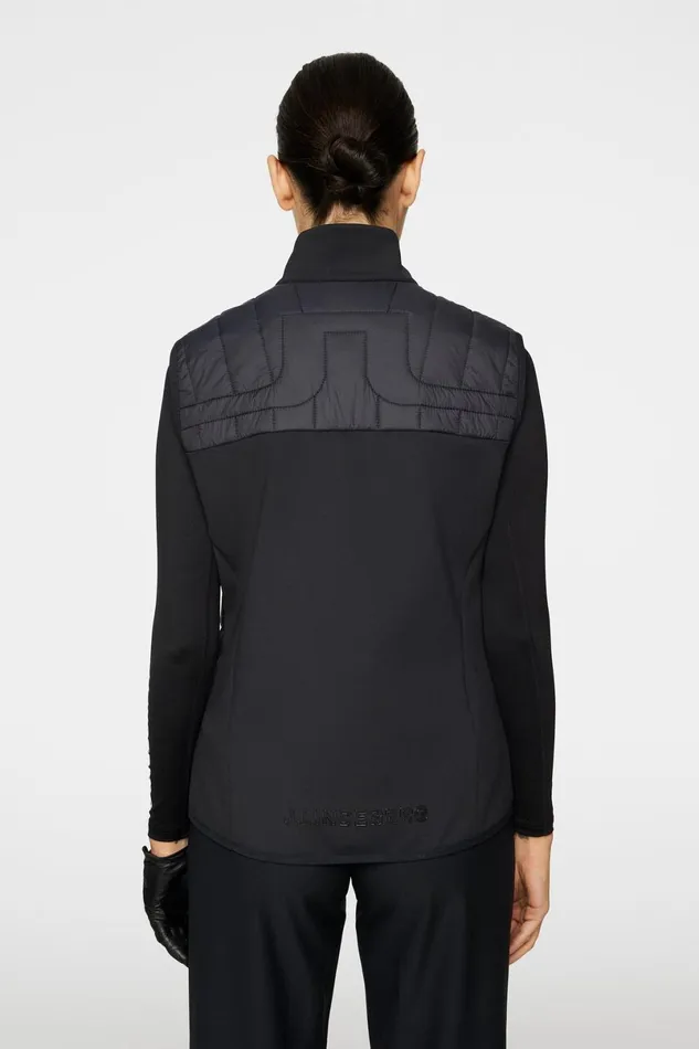 JLindeberg Vests Women Holma Quilt Hybrid Vest