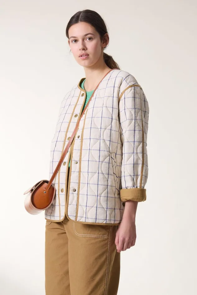 Jackets and Coats Women Leon and Harper Jacket Volcana Mtrs Cream