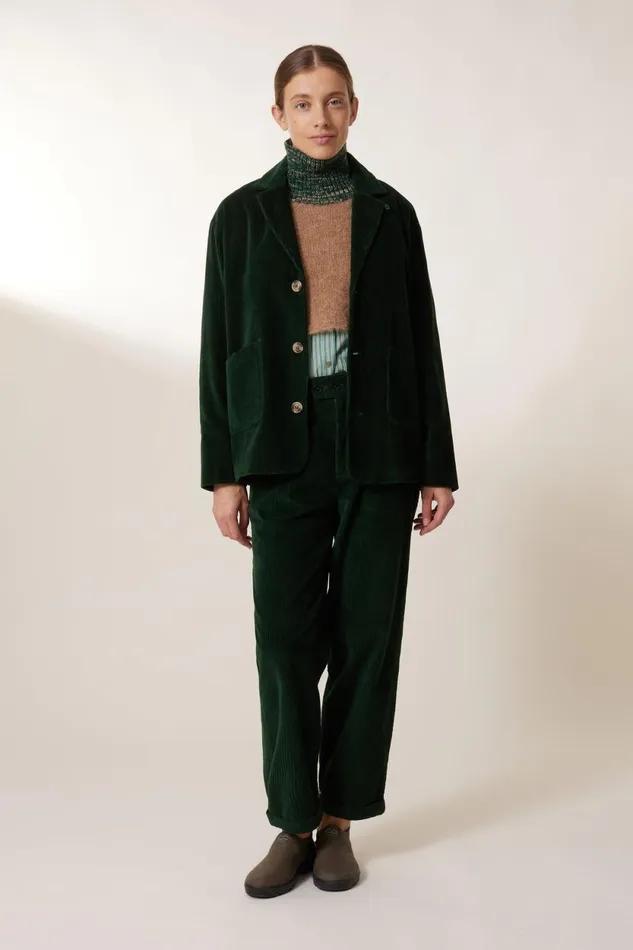 Jackets and Coats Women Leon and Harper Viviane Pln Jacket Green