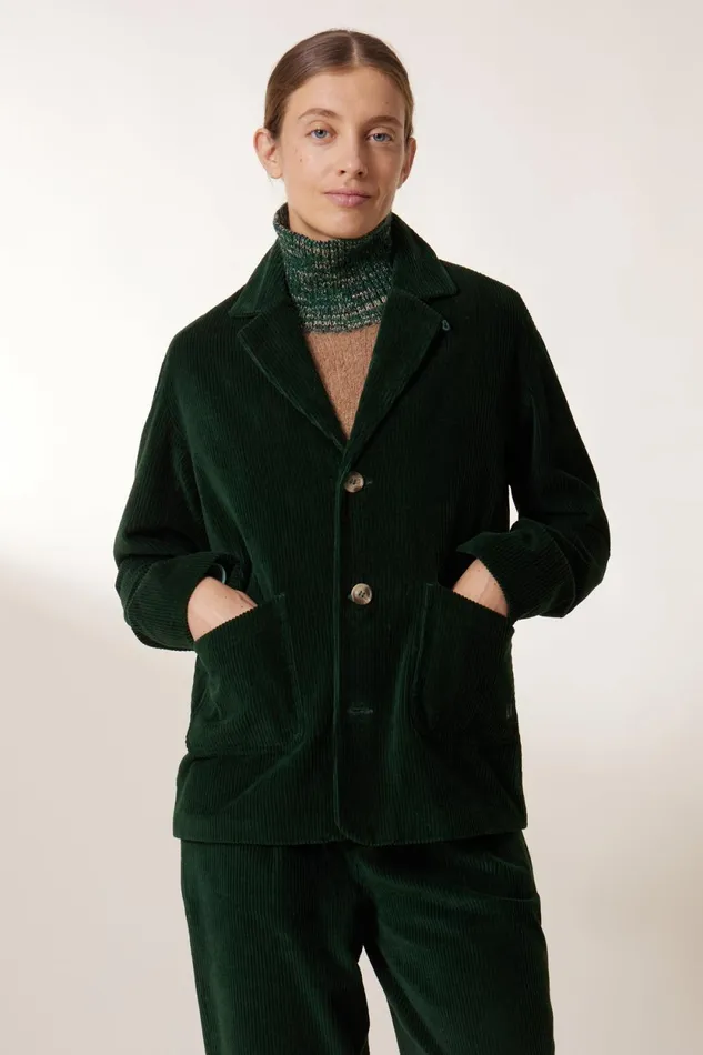 Jackets and Coats Women Leon and Harper Viviane Pln Jacket Green