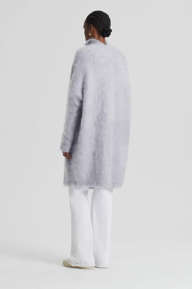 Jackets Women BRUSHED MOHAIR CARDIGAN 3 PALEGREY Scanlan Theodore Jackets Women BRUSHED MOHAIR CARDIGAN 3 PALEGREY Scanlan Theodore