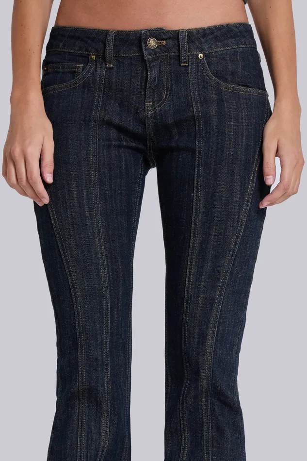 Jaded London Trinity Cooper Bootcut Jeans Women Tops