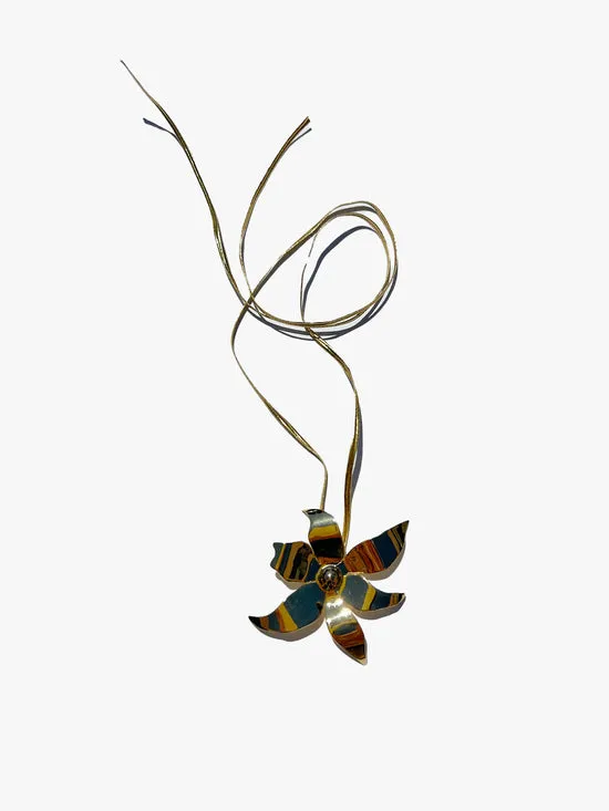 Jewelry Women Evie Flower Necklace Gold Lisa Says Gah