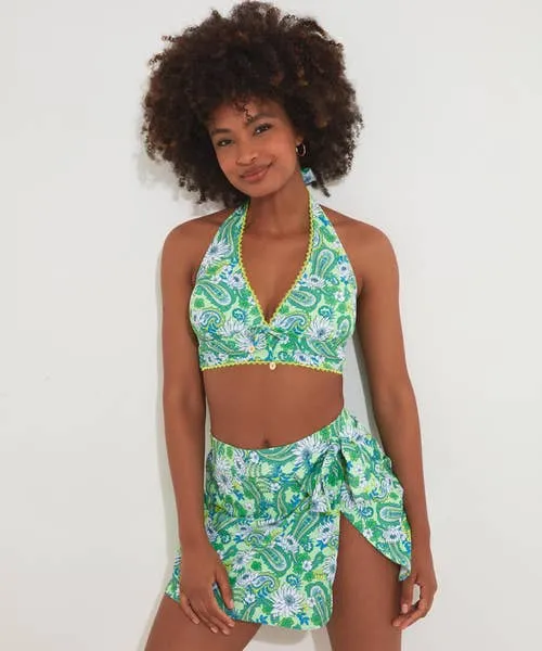 Joebrowns Coconut Bay Swim Skirt Green Multi Apparel Swimwear