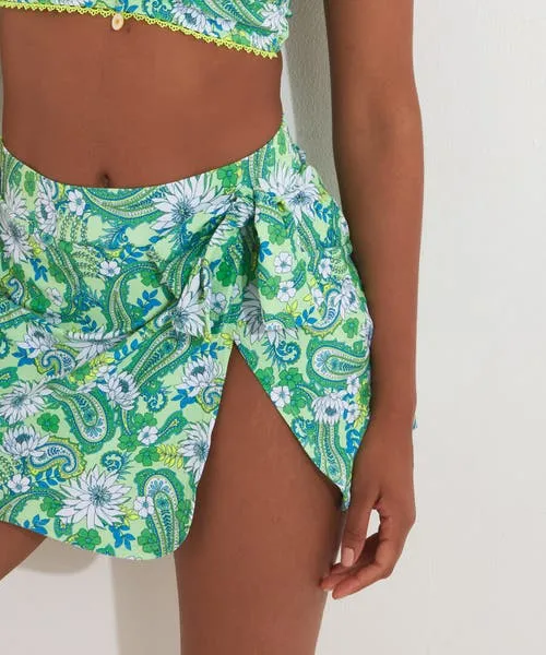 Joebrowns Coconut Bay Swim Skirt Green Multi Apparel Swimwear