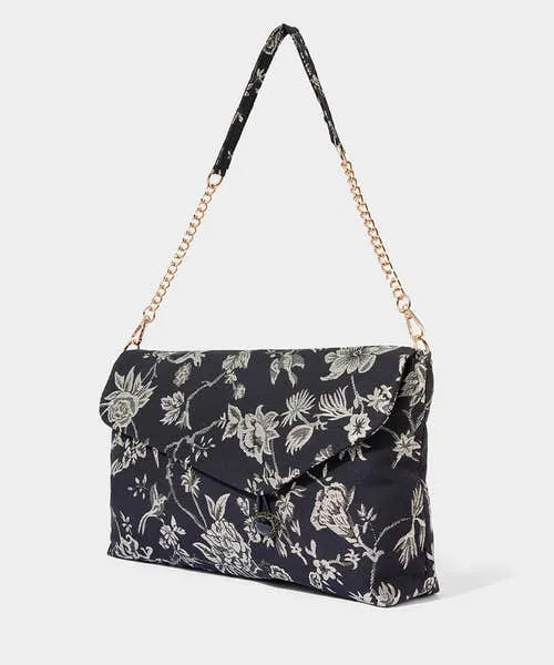 Joebrowns Into The Night Jewelled Bag GoldBlack Apparel Accessories and Jewellery