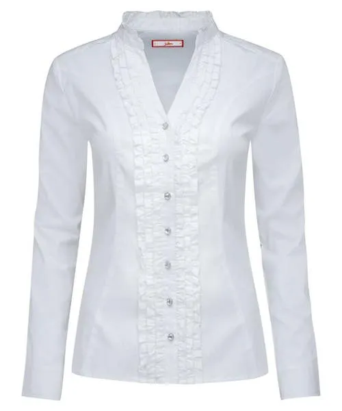 Joebrowns Ruffle Blouse White Apparel Tops Tunics and Blouses Joebrowns Ruffle Blouse White Apparel Tops Tunics and Blouses