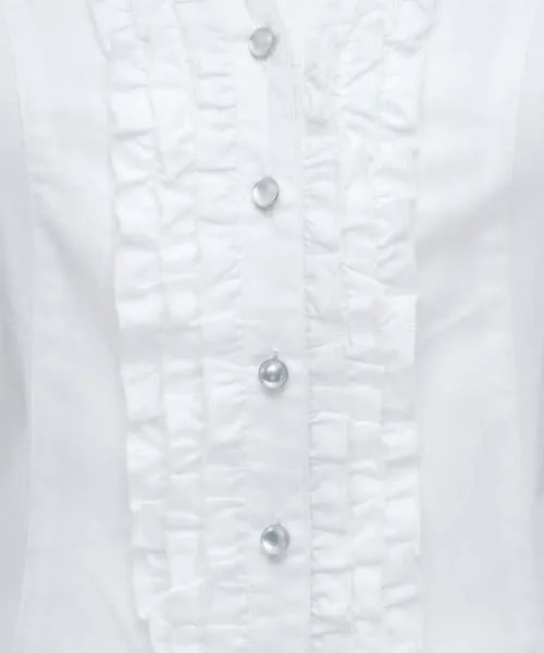 Joebrowns Ruffle Blouse White Apparel Tops Tunics and Blouses Joebrowns Ruffle Blouse White Apparel Tops Tunics and Blouses