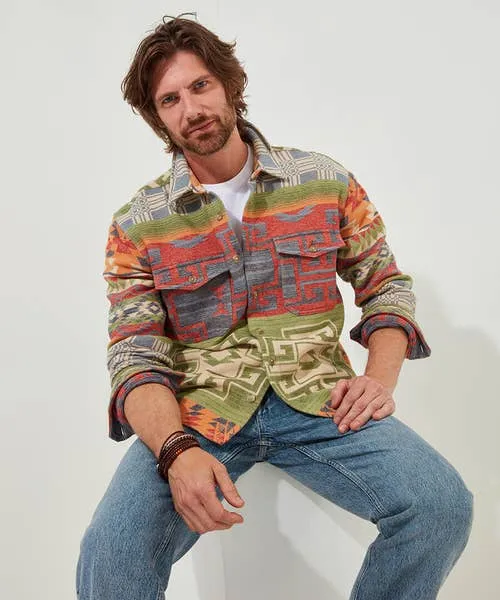 Joebrowns Shirts Apparel Fun And Fresh Aztec Shirt Multi