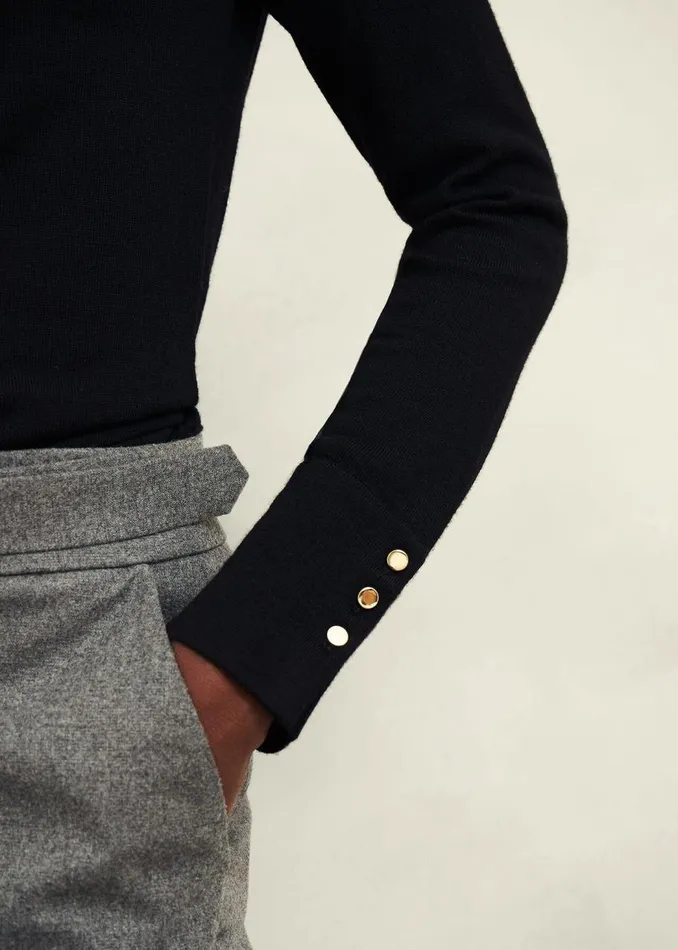 Jumpers and Cardigans Women HOBBS Bella Merino Wool Jumper Black