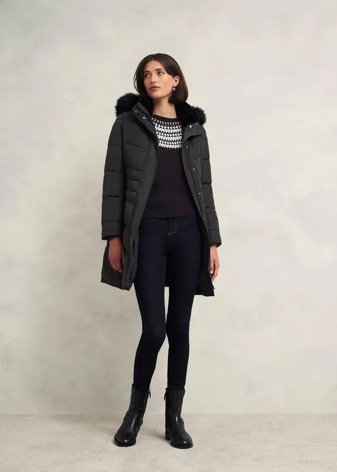 Jumpers and Cardigans Women HOBBS Greta Sparkle Fairisle Jumper Navy Multi
