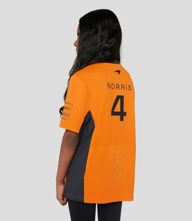 Junior Castore Junior AUTUMN GLORY McLAREN SET UP TSHIRT NORRIS