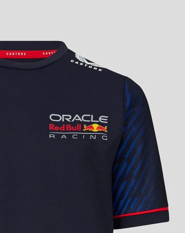 Junior Castore Junior ORACLE RED BULL RACING TSHIRT DRIVER MAX VERSTAPPEN 8211 NIGHT SKY