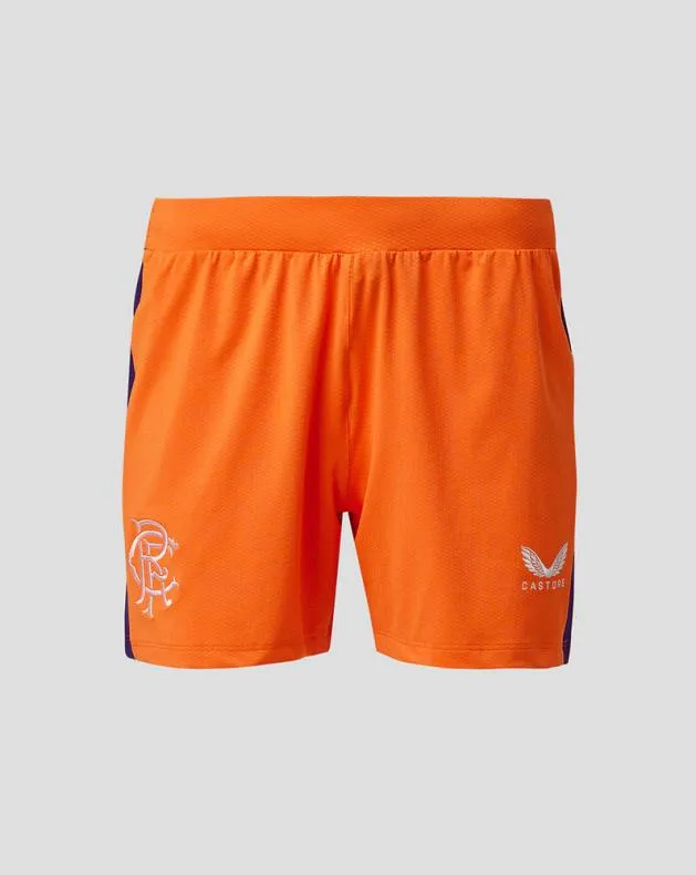 Junior Castore Junior Rangers 2223 Third Shorts 8211 Orange