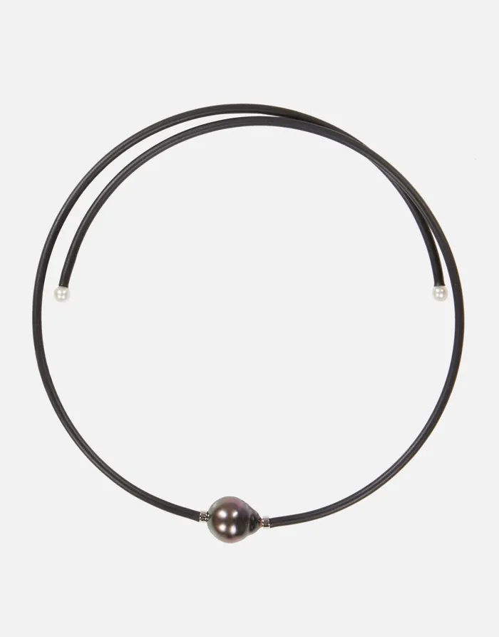 Kamari Tahitian Pearl Choker Black Black Pearl Women039s Lauren Moshi Lifestyle