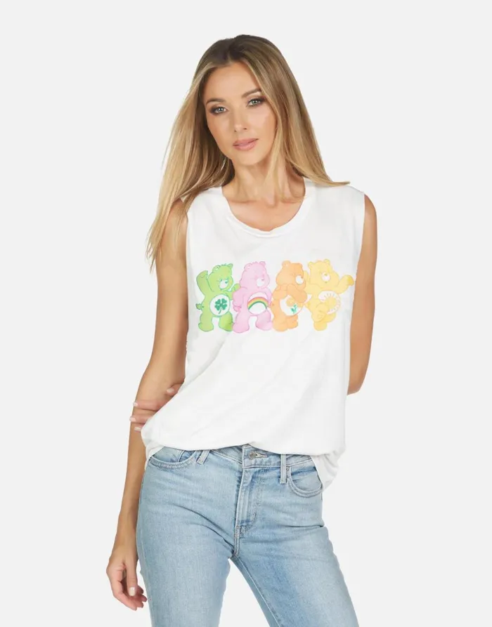 Kel X Care Bears Milk Women039s Lauren Moshi Tanks