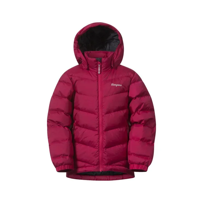 Kids Bergans Of Norway Down Jackets Warm Down Jacket Raspberry Red