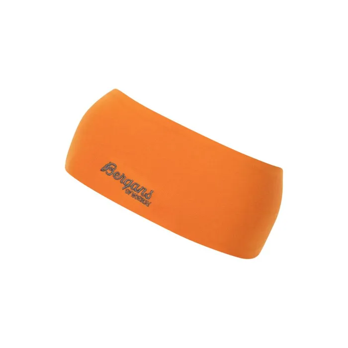 Kids Bergans Of Norway Headband Cotton Headband Cloudberry Yellow