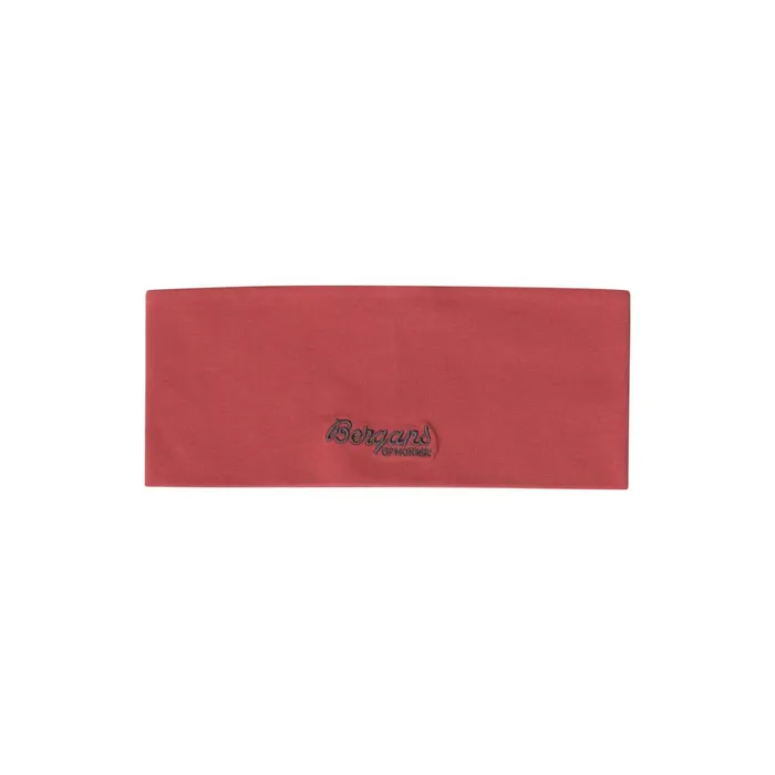 Kids Bergans Of Norway Headband Youth Cotton Headband Rusty Dust