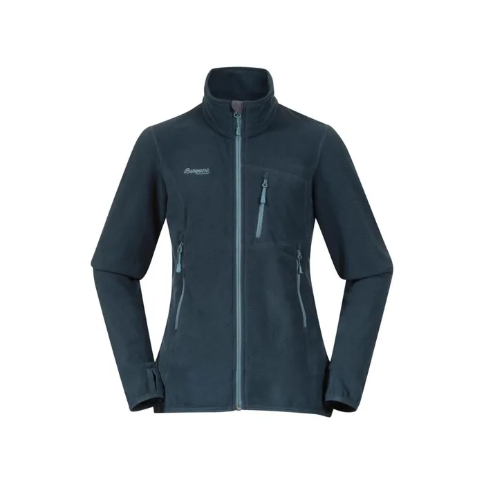 Kids Bergans Of Norway Midlayers Runde Youth Girl Jacket Orion Blue