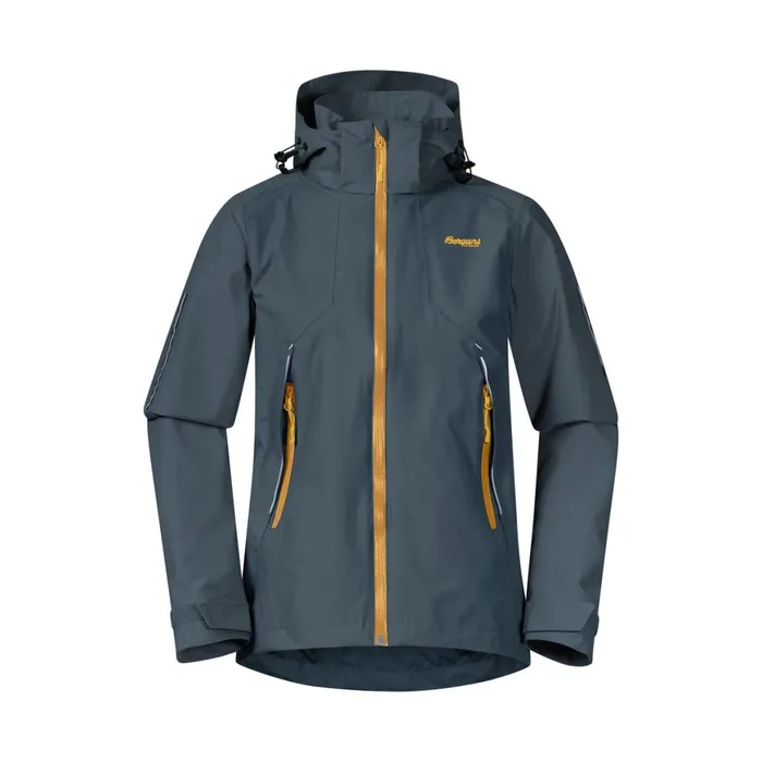 Kids Bergans Of Norway Shell Jackets Sjoa 2l Youth Jacket Orion Blue