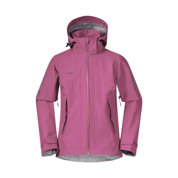 Kids Bergans Of Norway Shell Jackets Sjoa 3l Youth Girl Jacket Ruby Purple
