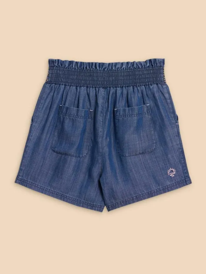 Kids Denim Short Mid Denim White Stuff Trousers Kids Denim Short Mid Denim White Stuff Trousers