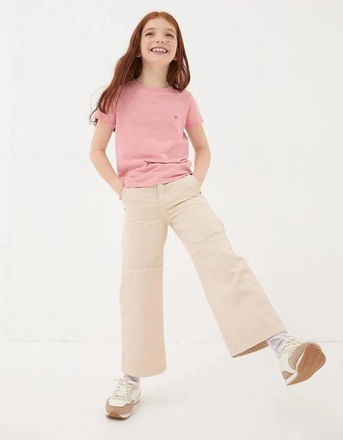 Kids FatFace Tops and TShirts VW Summer Graphic T Shirt Light Pink