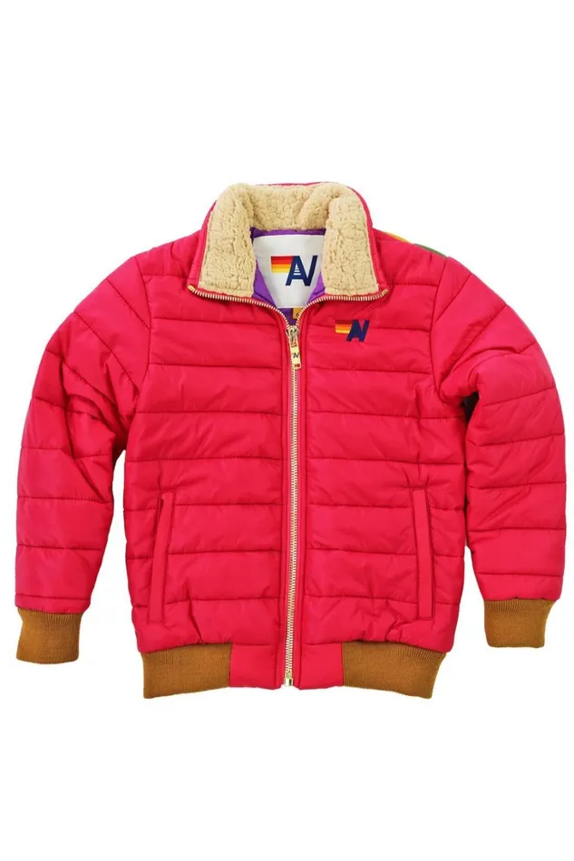 Kids Kids Collection Aviator Nation KID039S SUNBURST JACKET 8211 JAZZY PINK Kids Kids Collection Aviator Nation KID039S SUNBURST JACKET 8211 JAZZY PINK