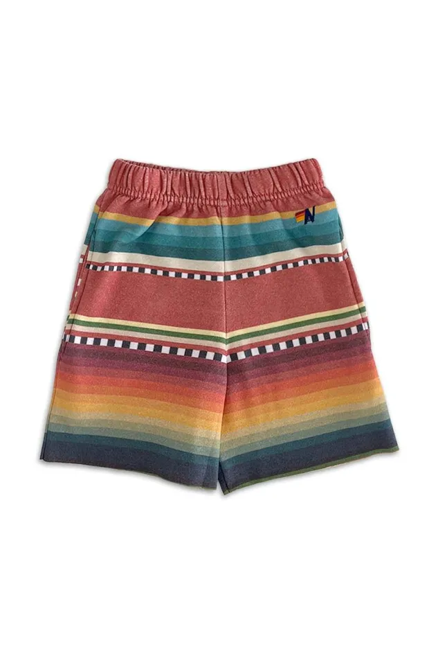 Kids Kids Collection Aviator Nation KID039S TULUM SWEATSHORTS 8211 RED