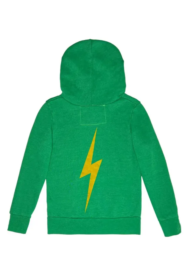 Kids Kids Collection Aviator Nation KIDS BOLT PRINT ZIP HOODIE 8211 KELLY GREEN Kids Kids Collection Aviator Nation KIDS BOLT PRINT ZIP HOODIE 8211 KELLY GREEN