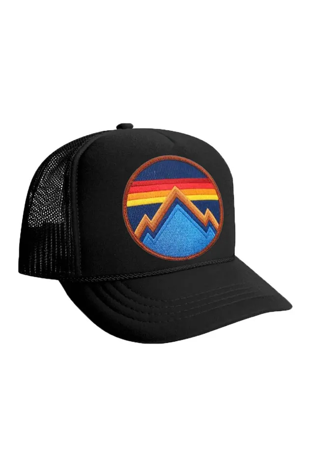 Kids Kids Trucker Hats Aviator Nation ALL SEASONS CIRCLE 8211 KIDS VINTAGE FOAM TRUCKER Kids Kids Trucker Hats Aviator Nation ALL SEASONS CIRCLE 8211 KIDS VINTAGE FOAM TRUCKER