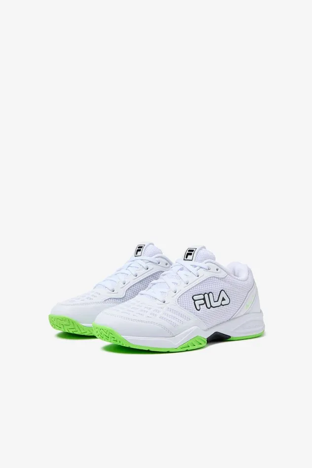 Kids Little Kids 1053 Fila Kids039 Axilus 3 Jr 116 Whitegreen Geckoblack