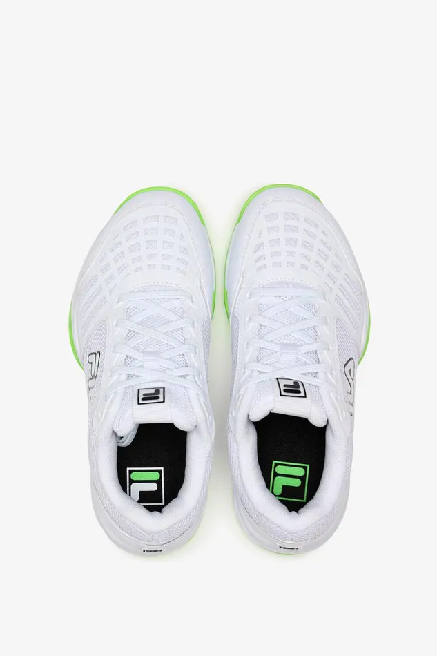 Kids Little Kids 1053 Fila Kids039 Axilus 3 Jr 116 Whitegreen Geckoblack