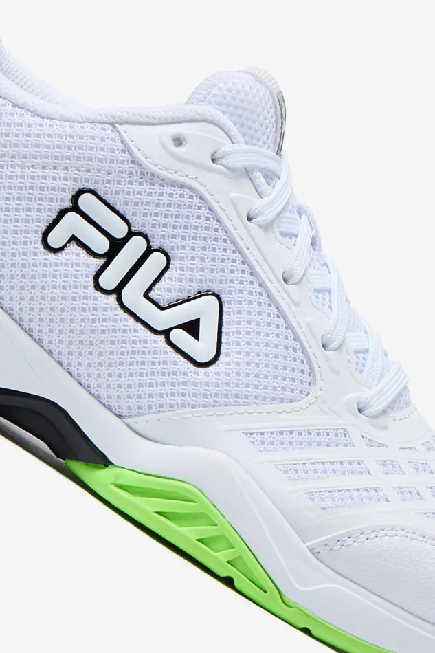 Kids Little Kids 1053 Fila Kids039 Axilus 3 Jr 116 Whitegreen Geckoblack